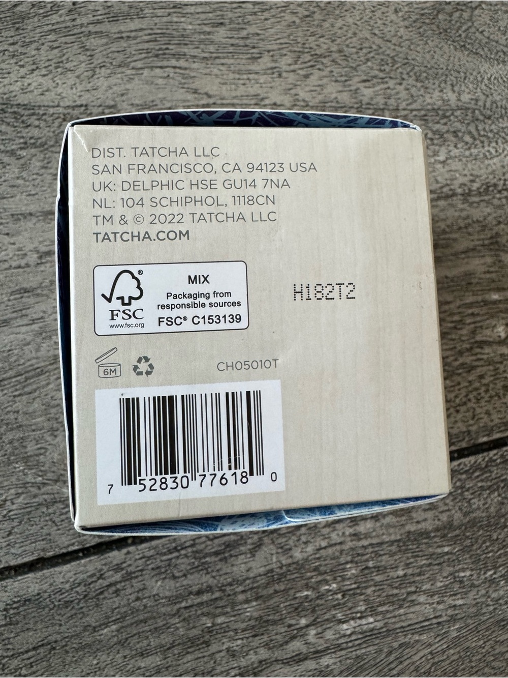 Tatcha Clarifying Clay Mask Box with Teal Accent - Picture 4 of 4